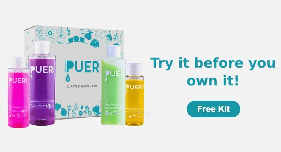 PUER Home Care Kit Sample For FREE | 4 Free Products 1 photo 2022 04 20 11.45.08