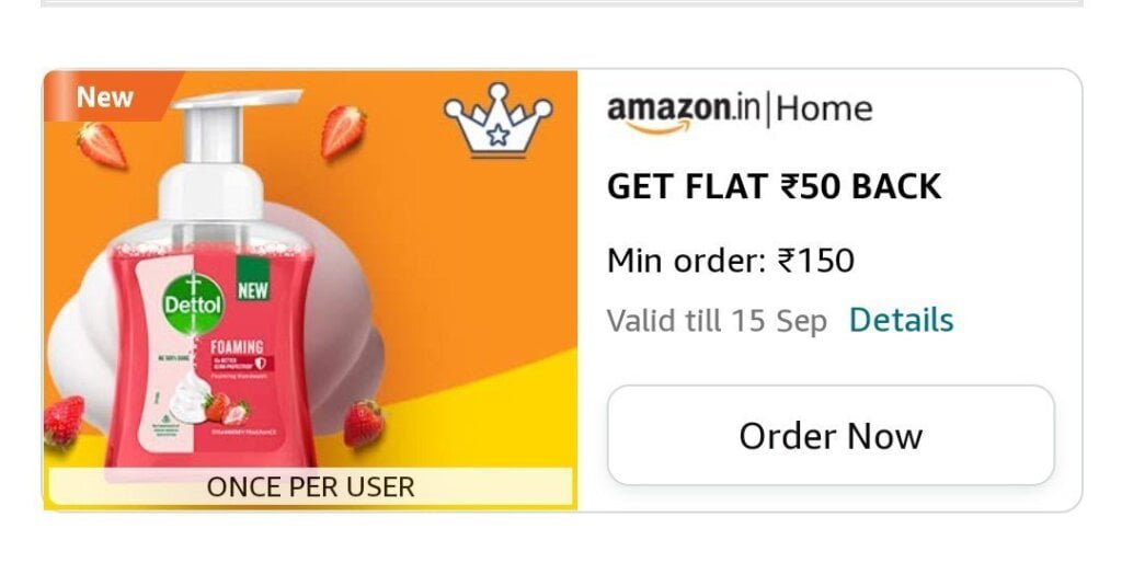 Dettol Foaming Amazon Quiz Answers 12 August 2022 Win Win 50 Cashback 2 img 20220812 215133 001771673785323844499