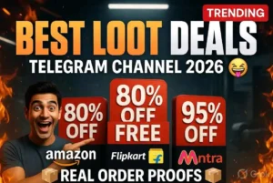 Best Loot Deals Telegram Channel India 2026 🔥 Real Proofs & Daily Free Offers