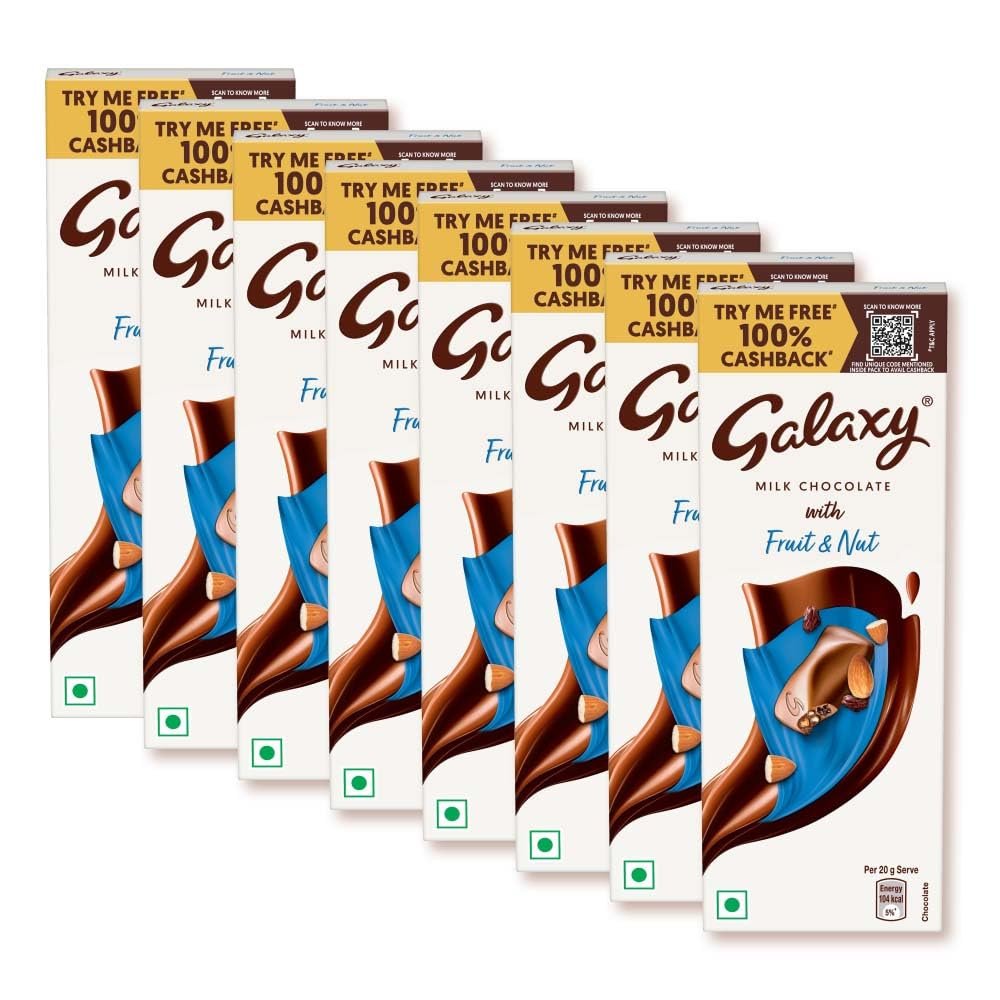 How to Get a Free Galaxy Chocolate 100% Cashback Offer with Fruit & Nut in 2023 1 image