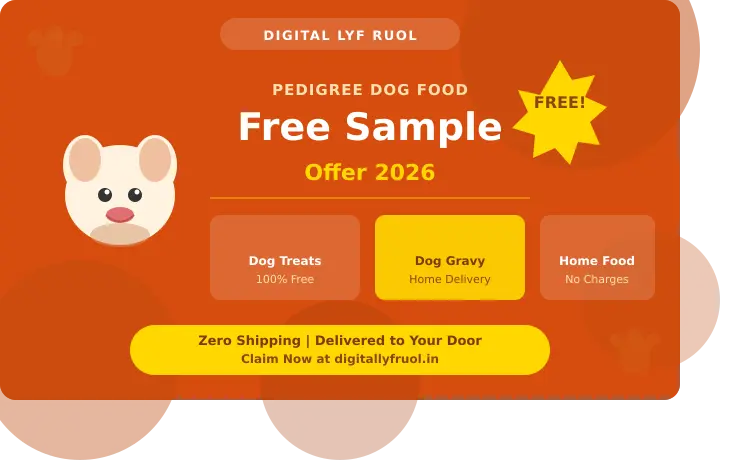 FREE Pedigree Dog Food Sample