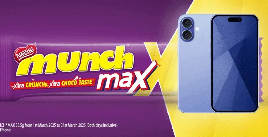 Nestle Munch Max Offer: Your Chance to Win an iPhone 16