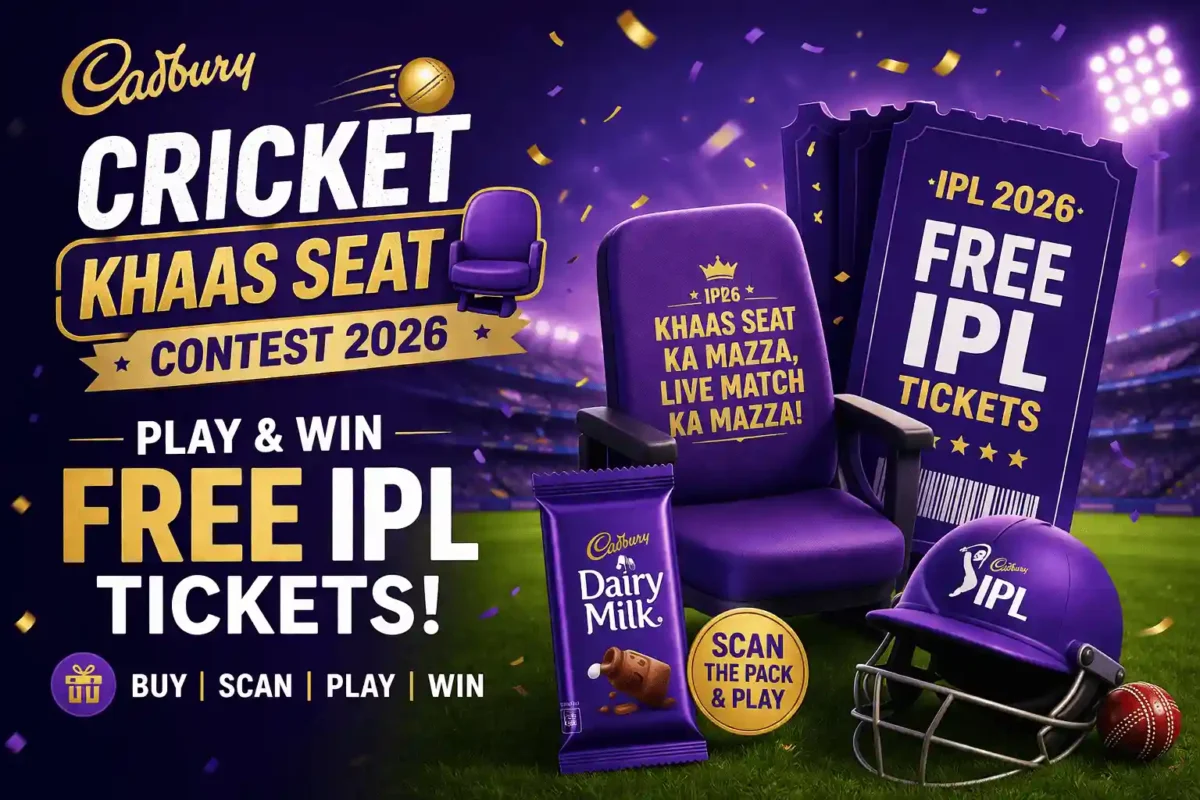 Cadbury Cricket Khaas Seat Contest 2026 – Win FREE IPL Tickets at Wankhede Stadium and ₹40000 Travel Voucher | Digital LYF Ruol